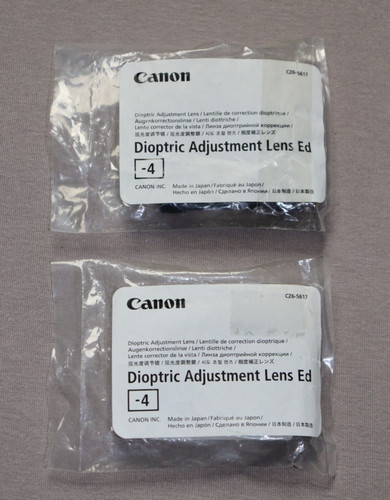 Canon dioptric adjustment - dioptric,